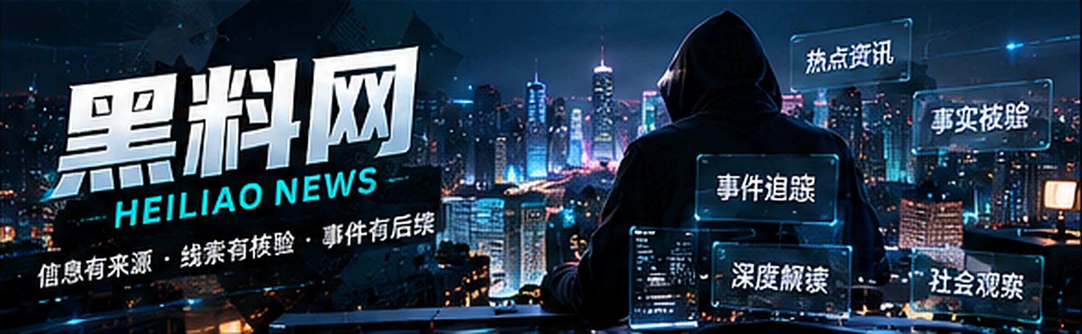 网络文化资讯主题视觉